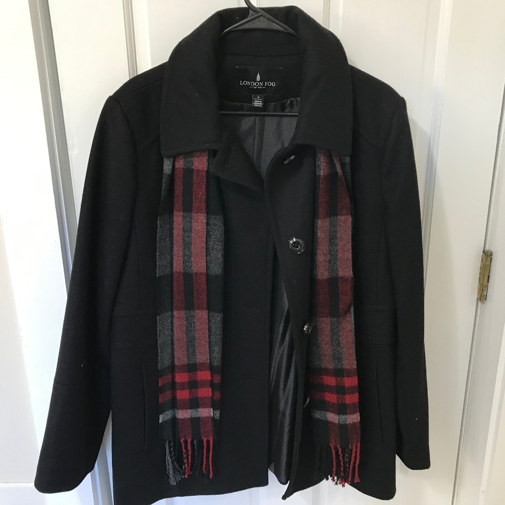 NWT London Fog Pea Coat
